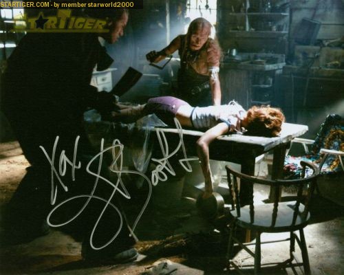 Lindy Booth autograph collection entry at StarTiger