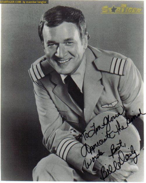 Bill Daily autograph collection entry at StarTiger