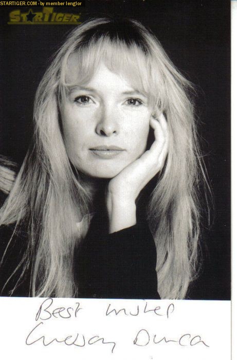 Lindsay Duncan autograph collection entry at StarTiger