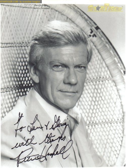 Peter Haskell Autograph Collection Entry At Startiger