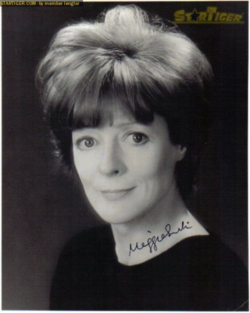 Maggie Smith autograph collection entry at StarTiger