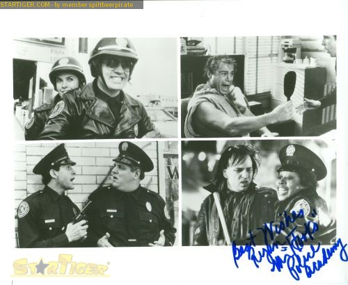 autograph collection entry at StarTiger