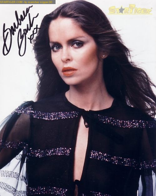 Barbara Bach autograph collection entry at StarTiger