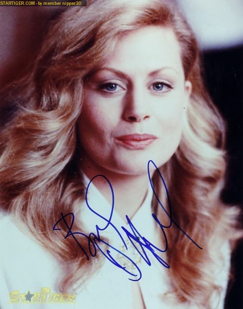 Beverly D'Angelo autograph collection entry at StarTiger