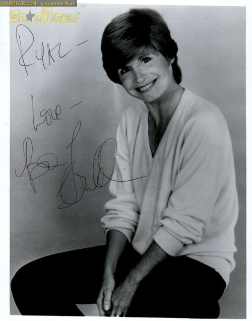 Bonnie Franklin autograph collection entry at StarTiger