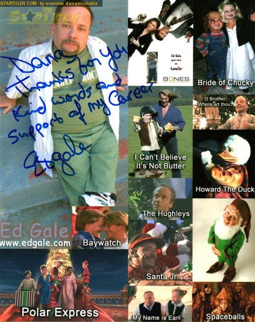 Ed retailer Gale Autograph