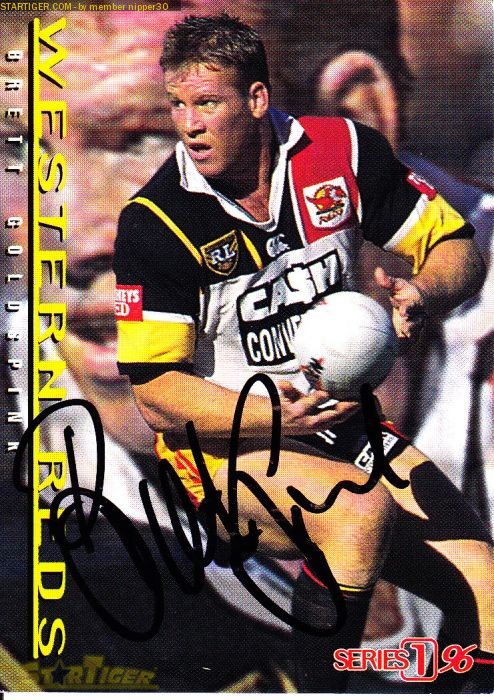 Brett Goldspink Autograph Collection Entry At Startiger