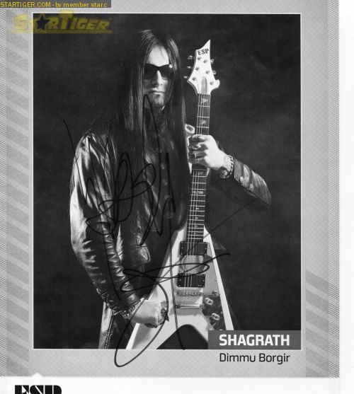 Shagrath & Silenoz of Dimmu Borgir - Music Print Ad Photo - 2004