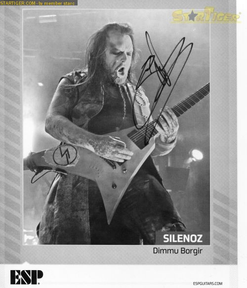 Dimmu Borgir - Postcard Signed by The Band at Graspop 2004