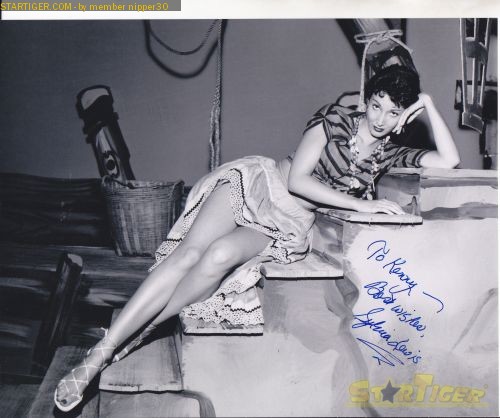 Sylvia Lewis autograph collection entry at StarTiger