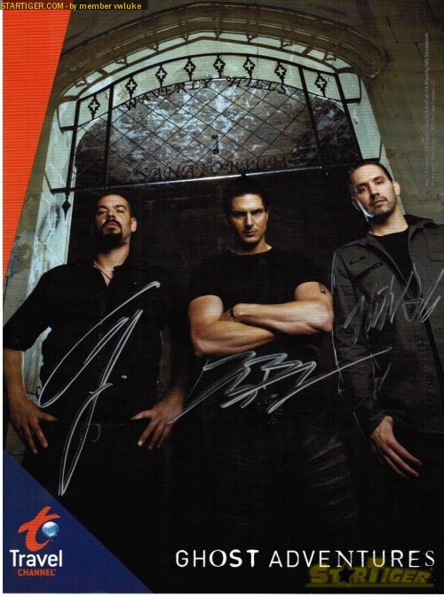 Ghost adventures zak 2025 bagans autograph original