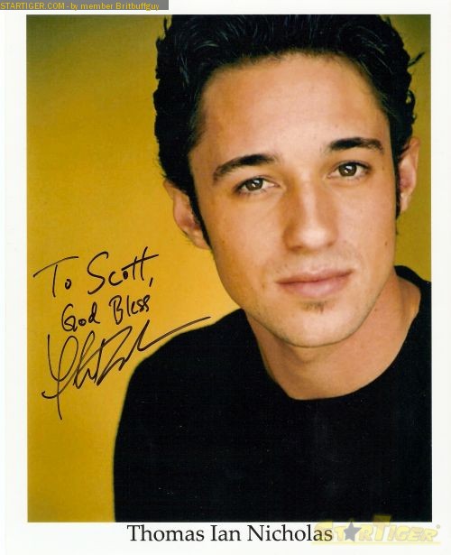 THOMAS IAN NICHOLAS Custom Card Autograph buy Rookie of the Year Movie AUTO V4 1960