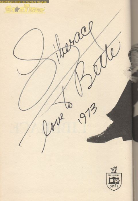 Liberace Autograph Collection Entry At Startiger