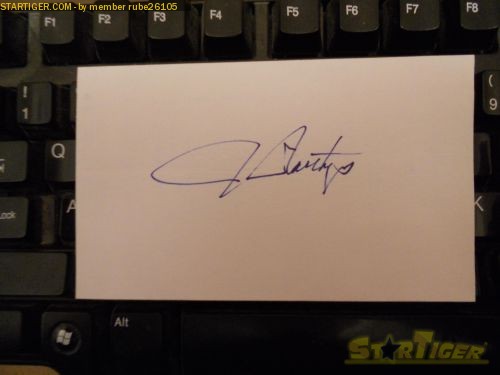 Jim Northrup autograph collection entry at StarTiger