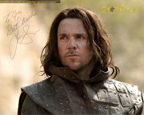 Jamie Sives autograph collection entry at StarTiger