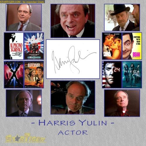 Harris Yulin autograph collection entry at StarTiger