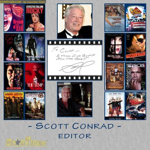 Scott Conrad autograph collection entry at StarTiger