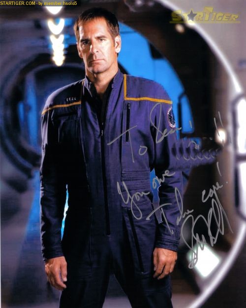 Scott Bakula autograph collection entry at StarTiger