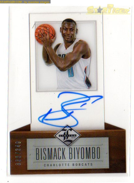 Bismack Biyombo Autograph Collection Entry At Startiger