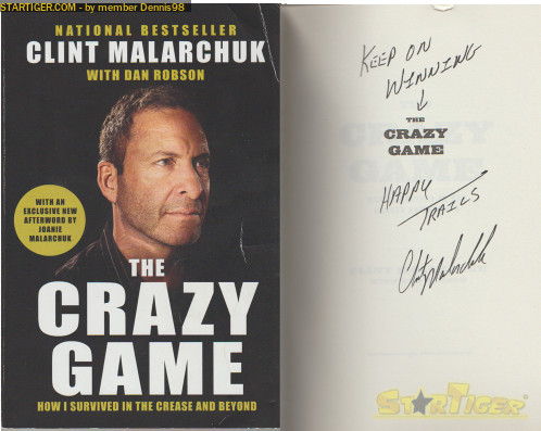 The Crazy Game by Clint Malarchuk